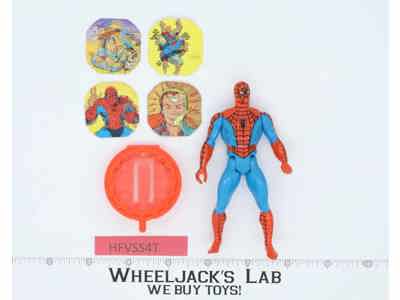 Spiderman Spider-Man100% Complete Secret Wars 1984 Mattel Marvel Action Figure