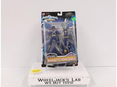 Blue Mega Battle Ranger Complete Power Rangers Lightspeed Rescue 1999 Bandai