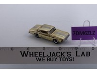 Aurora Cigar Box Gold Chrome w/ Stripe THUNDERBIRD  #6110 Vintage Car USA 1960s