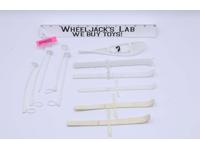 Lot of 11 Pieces of Snow Equipment GI Joe Accessories For 12 " G.I. Joe Vintage