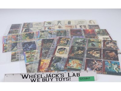 Star Wars Galaxy Series 1 1993 Topps Trading Cards 130 Cards + 6 Foils