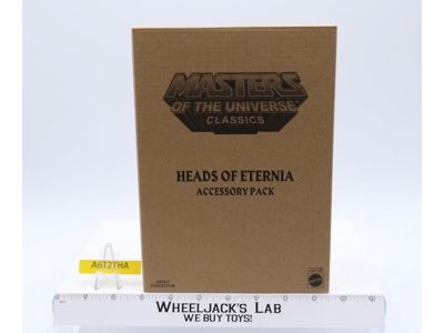 Heads of Eternia Accessory pk Mailer MOSC NEW He-Man Classics MOTUC 2014 Mattel