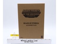Heads of Eternia Accessory pk Mailer MOSC NEW He-Man Classics MOTUC 2014 Mattel