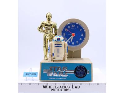 R2-D2 & C-3PO 1980 Bradley Time Quartz Talking Alarm Clock