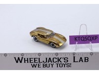 Aurora Cigar Box Gold Chrome w/ Stripe LOLA GT  #6106 Vintage Car USA 1960s