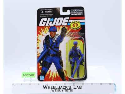 Lt. Clay Moore Cobra Shock Commander Hasbro 2018 G.I. Joe Club Exclusive MOC New