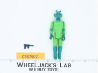 Greedo 100% Complete Star Wars 1978 Vintage Kenner Action Figure NO REPRO