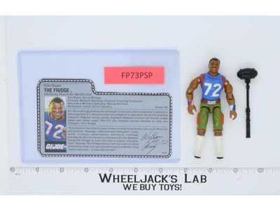 The Fridge V1 100% Complete G.I. Joe 1986 Hasbro Vintage Action Figure