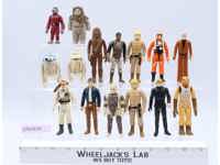 Lot of 15 Star Wars 1970s-1980s Kenner Vintage Action Figures