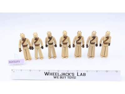 Lot of 7 Tusken Raiders Sand People Star Wars 1977 Vintage Action Figure Kenner