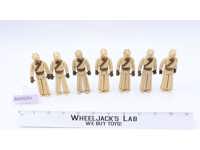 Lot of 7 Tusken Raiders Sand People Star Wars 1977 Vintage Action Figure Kenner