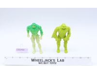 Lot of 2 Swamp Thing Action Figures DC Comics 1990 Kenner Vintage
