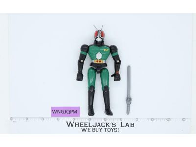 Masked Rider Beetle Borgs 1995 Vintage Bandai Figure 5.5" w/ Weapon