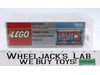 #7818 Passenger Coach AFA GRADED 1980 Lego Train System Vintage NEW SEALED
