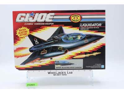 Liquidator 100% Complete W/Box GI Joe 1991 Hasbro Action Figure Vehicle