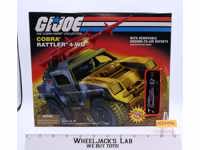 Cobra Rattler 4-WD GI Joe 1998 Hasbro Figure Vehicle NEW MISB SEALED