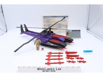 Cobra Mamba W/ Gyro Viper 100% Complete GI Joe 1987 Hasbro Action Figure Vehicle
