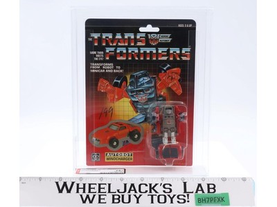 Windcharger AFA GRADED 75+ 75/90/90 G1 Transformers 1985 Hasbro NEW SEALED