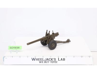 Military Canon Gun Diecast 7.5" The Crescent Toy Co. Toy Soldier Made in England