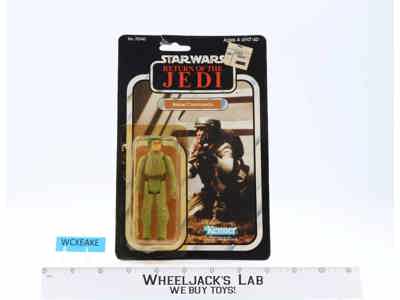 Rebel Commando 77 Back-A Star Wars ROTJ 1983 Kenner Figure NEW MOSC SEALED