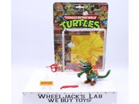 Leatherhead W/Cardback 100% Complete TMNT 1988 Playmates Figure