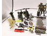 Lot of 12 Soldier Force Action Figures + Accessories Chap Mei