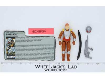 Charbroil V1 100% Complete G.I. Joe 1988 Hasbro Vintage Action Figure