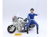 60-3091 Highway Patrol Motorcycle Radio Shack Vintage Action Figure Vehicle