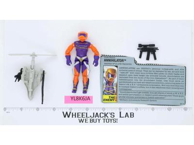 Annihilator V1 100% Complete 1989 G.I. Joe Hasbro Vintage Action Figure