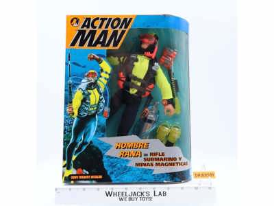 Hombre Rana Action Man GI Joe 1993 Hasbro NEW Vintage Action Figure