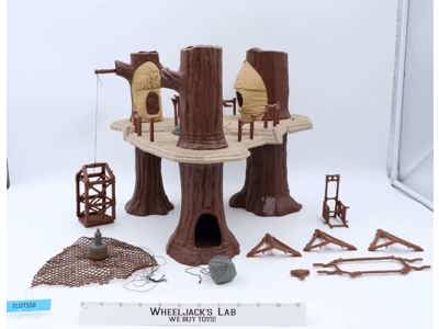 Endor Ewok Village 100% Complete Star Wars ROTJ 1983 Kenner Vintage Playset