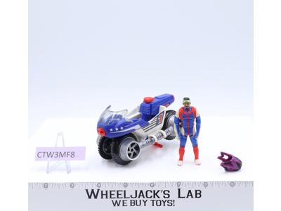 Bullet Motorcycle W/Ali Bombay 100% Complete 1987 M.A.S.K. Kenner Vintage