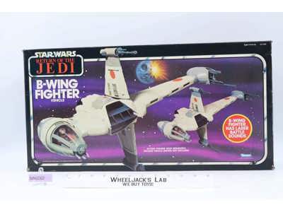 B-Wing Fighter W/Box Star Wars 1983 Vintage Kenner Action Figure Vehicle