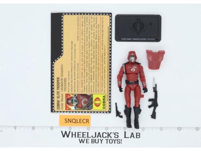 Crimson Guard Trooper V12 100% Complete G.I. Joe 2008 Hasbro Action Figure