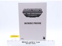 Horde Prime w/ Mailer MOSC NEW He-Man Classics MOTUC 2012 Mattel Action Figure