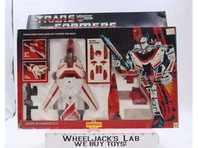 Jetfire 100% Complete W/ Box & Insert 1985 G1 Transformers Vintage Action Figure