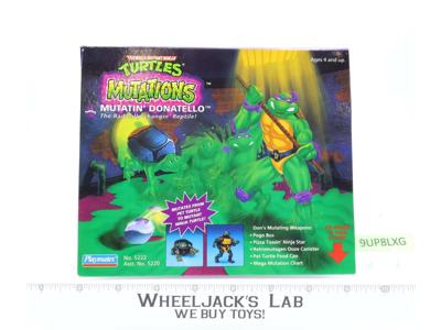 Mutatin' Donatello TMNT Mutations 1992 Playmates Action Figure NEW MISB SEALED
