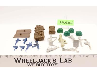 Lot Battle Gear Accessory Pack 2 Set 18 Complete 1984 Weapons G.I. Joe Vintage