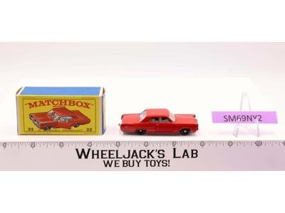 Pontiac Coupe 22 Lesney Matchbox Series 1960's Made In England
