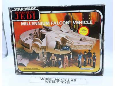 Millennium Falcon 100% Complete W/Box EUROPEAN Star Wars 1979 General Mills