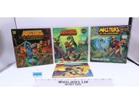 (4) He-Man Masters of the Universe MOTU Golden Book Mask Evil Meteor Monsters