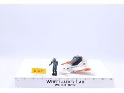 StarWolf W/ Tom Waldron 100% Complete Starcom 1986 Coleco Action Figure Vehicle
