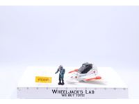 StarWolf W/ Tom Waldron 100% Complete Starcom 1986 Coleco Action Figure Vehicle