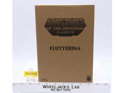 Flutterina w/ Mailer MOSC NEW He-Man Classics MOTUC 2014 Mattel Action Figure