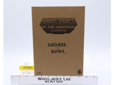 Loo-Kee & Kowl w/ Mailer MOSC NEW He-Man Classics MOTUC 2013 Mattel Action Fig.