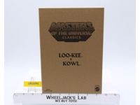 Loo-Kee & Kowl w/ Mailer MOSC NEW He-Man Classics MOTUC 2013 Mattel Action Fig.