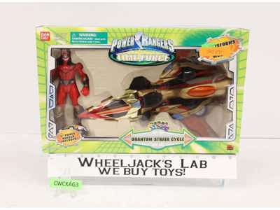 Quantum Strata Cycle 100% Complete Power Rangers Time Force 2001 Bandai Figure