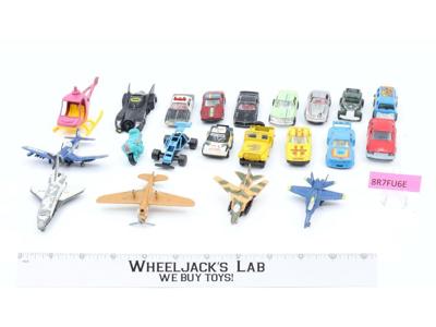 Lot of 21 Miscellaneous Metal Cars/Planes/ Trucks Vintage Unbranded