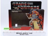 Wreck-Gar Box Only 1986 Action Figure Vintage Hasbro G1 Transformers