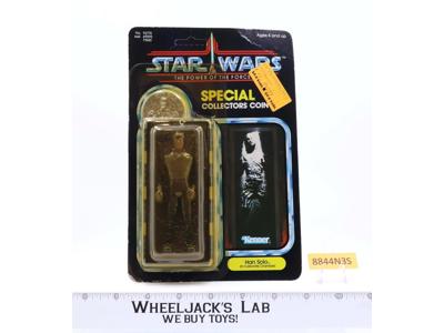 Han Solo in Carbonite 92 Back Star Wars POTF 1984 Kenner SEALED NEW MOSC